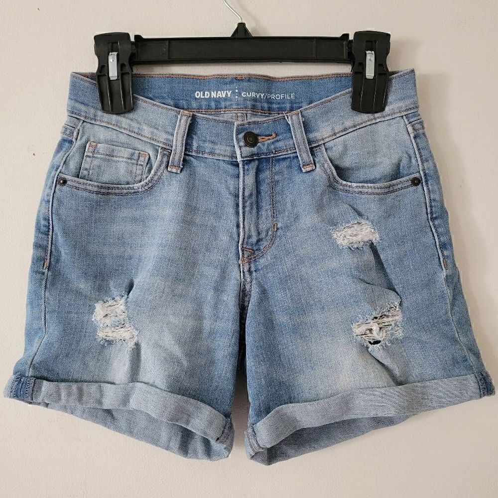 Old Navy Curvy Cuffed Shorts 0